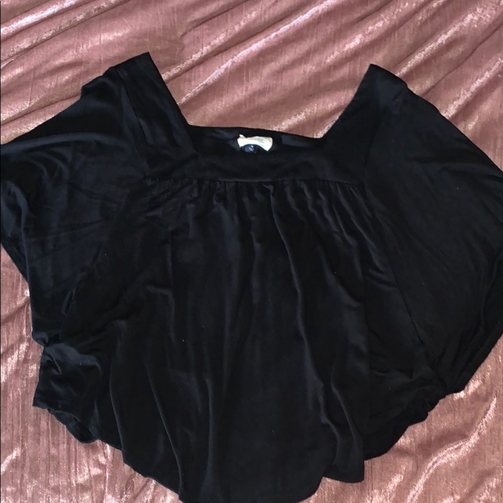 Universal thread poncho blouse
